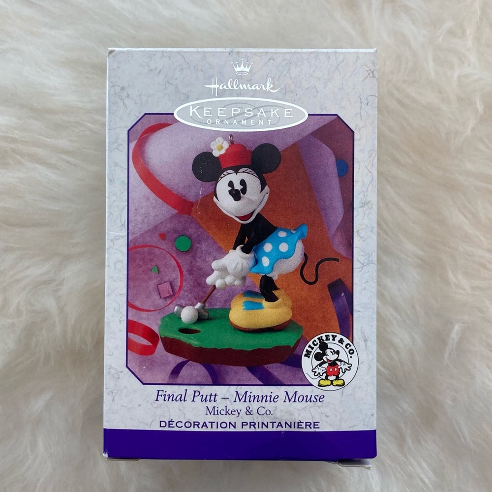 Hallmark Disney Ornament Final Putt - Minnie Mouse